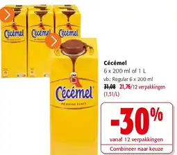 Colruyt Cécémel 6 x 200 ml of 1 L aanbieding