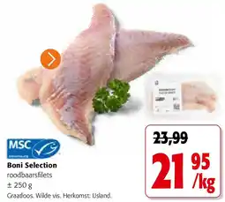 Colruyt Boni Selection roodbaarsfilets ± 250 g aanbieding