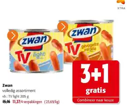 Colruyt Zwan volledig assortiment aanbieding