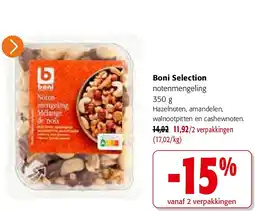 Colruyt Boni Selection notenmengeling 350 g aanbieding