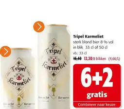Colruyt Tripel Karmeliet aanbieding