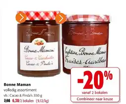 Colruyt Bonne Maman aanbieding