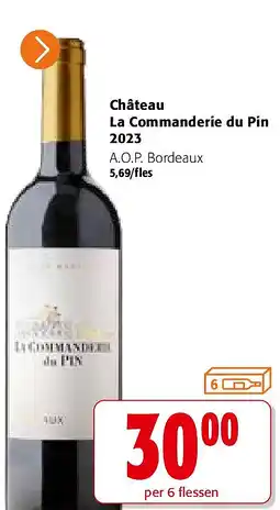 Colruyt Château La Commanderie du Pin 2023 aanbieding