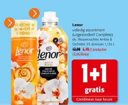 Colruyt Lenor volledig assortiment aanbieding
