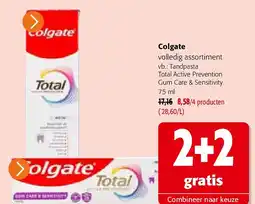 Colruyt Colgate volledig assortiment aanbieding