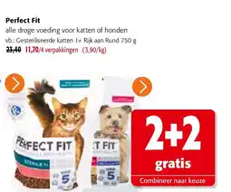 Colruyt Perfect Fit alle droge voeding voor katten of honden aanbieding