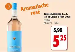 Colruyt Terre d’Abruzzo I.G.T. Pinot Grigio Blush 2025 aanbieding