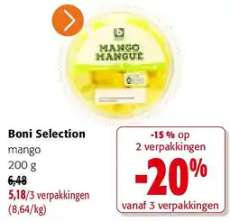 Colruyt Boni Selection mango 200 g aanbieding