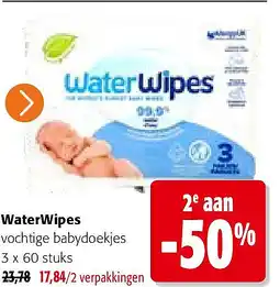 Colruyt WaterWipes aanbieding