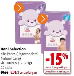 Colruyt Boni Selection alle Pants (uitgezonderd Natural Care) aanbieding