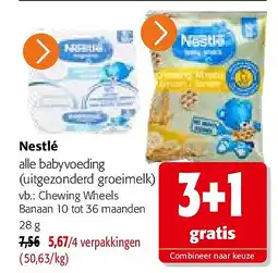 Colruyt Nestlé alle babyvoeding aanbieding