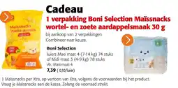 Colruyt Boni Selection luiers Maxi maat 4 (7-14 kg) 74 stuks aanbieding