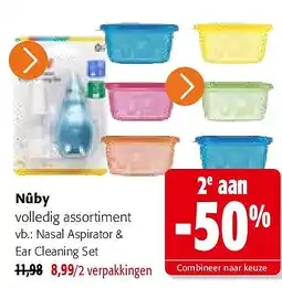 Colruyt Nûby volledig assortiment aanbieding