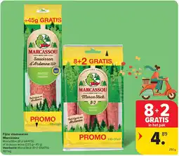 Carrefour Fijne vleeswaren Marcassou aanbieding