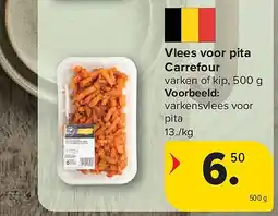 Carrefour Vlees voor pita Carrefour aanbieding