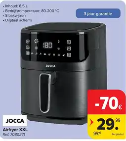 Carrefour Airfryer XXL aanbieding