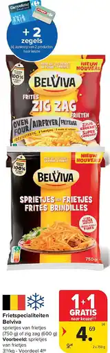 Carrefour Frietspecialiteiten Belviva aanbieding