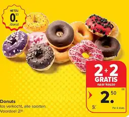 Carrefour Donuts aanbieding