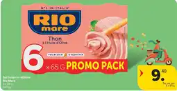 Carrefour Set tonijn in olijfolie Rio Mare aanbieding
