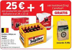 Carrefour Kratten, blikjes en fl esjes Jupiler aanbieding