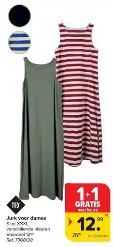 Carrefour Jurk voor dames aanbieding