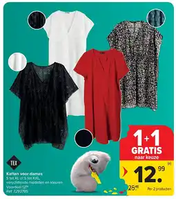 Carrefour (a) Kaftan voor dames aanbieding