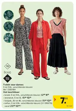 Carrefour T-shirt voor dames aanbieding