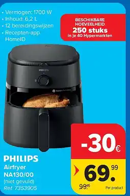 Carrefour Airfryer NA130/00 aanbieding
