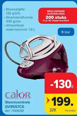 Carrefour Stoomcentrale GV9557C0 aanbieding