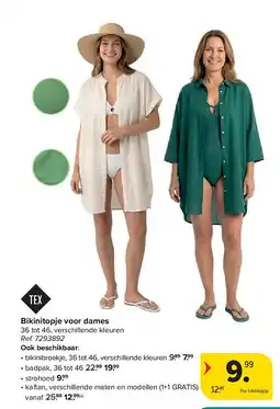 Carrefour Bikinitopje voor dames aanbieding