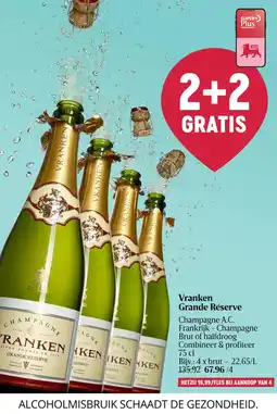 Delhaize Vranken Grande Réserve aanbieding