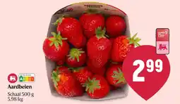 Delhaize Aardbeien aanbieding
