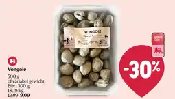 Delhaize Vongole aanbieding