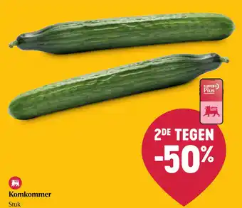 Delhaize Komkommer aanbieding