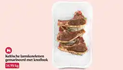 Delhaize Keltische lamskoteletten gemarineerd met knoflook aanbieding