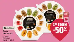 Delhaize Zoete macarons aanbieding