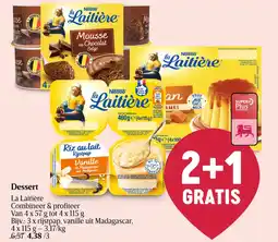 Delhaize Dessert La Laitière aanbieding