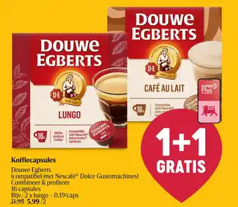 Koffiecapsules Douwe Egberts