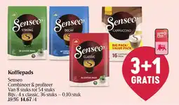 Delhaize Koffiepads Senseo aanbieding