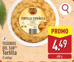 ALDI Tesoros del sur Tortilla aanbieding