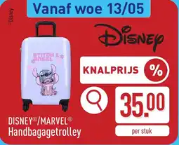 ALDI Disney /MARVEL Handbagagetrolley aanbieding