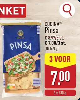 ALDI Cucina Pinsa aanbieding