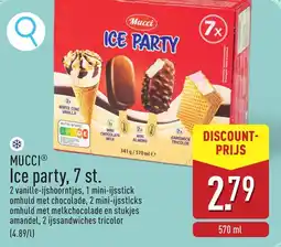 ALDI Mucci Ice party aanbieding