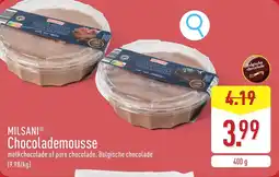 ALDI Milsani Chocolademousse aanbieding