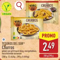 ALDI Tesoros del sur Churros aanbieding
