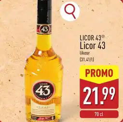 ALDI Licor 43 aanbieding