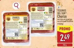 ALDI Tesoros del sur Chorizo aanbieding