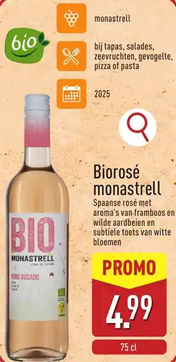 ALDI Biorosé monastrell aanbieding