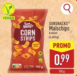 ALDI Sun Snacks Maïschips aanbieding