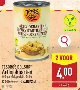 ALDI Tesoros del sur Artisjokharten aanbieding